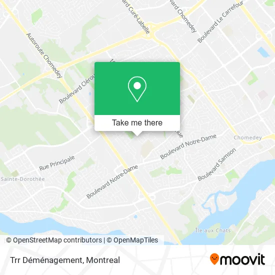 Trr Déménagement map