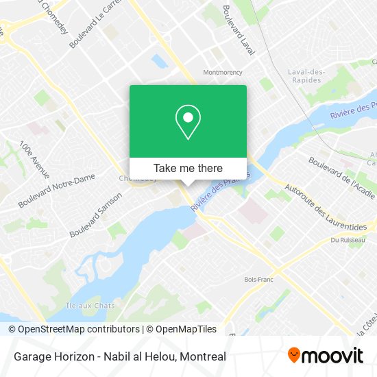 Garage Horizon - Nabil al Helou map