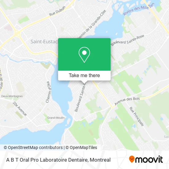 A B T Oral Pro Laboratoire Dentaire map