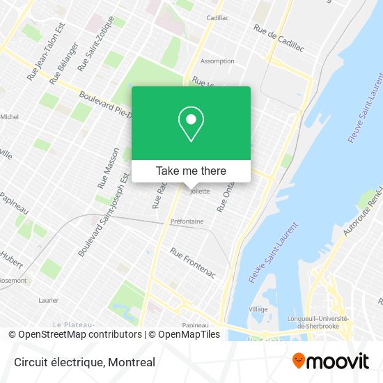 Circuit électrique map