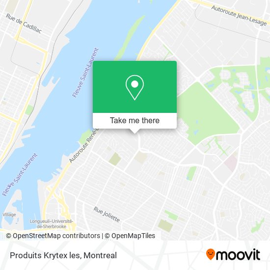 Produits Krytex les map