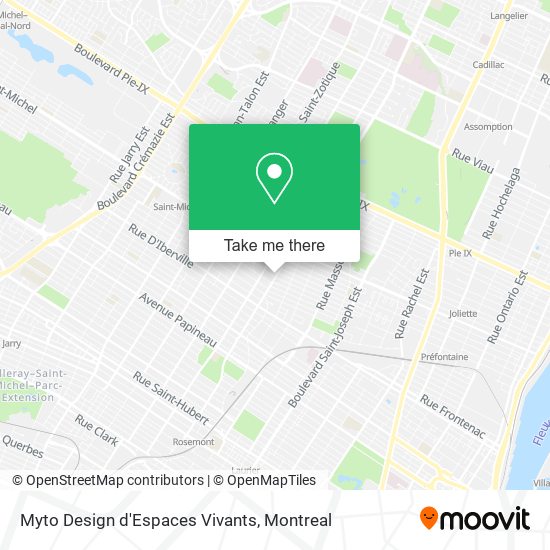 Myto Design d'Espaces Vivants map