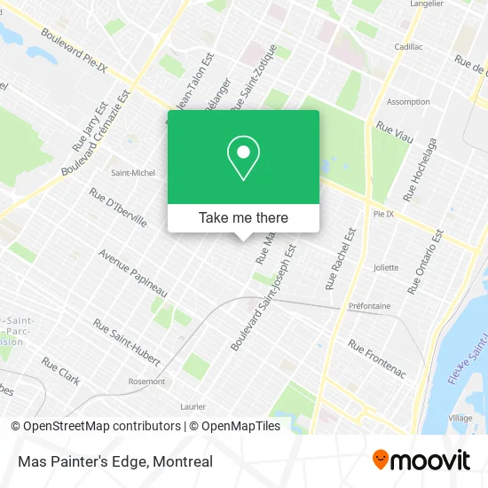 Mas Painter's Edge map