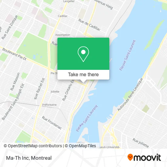 Ma-Th Inc map