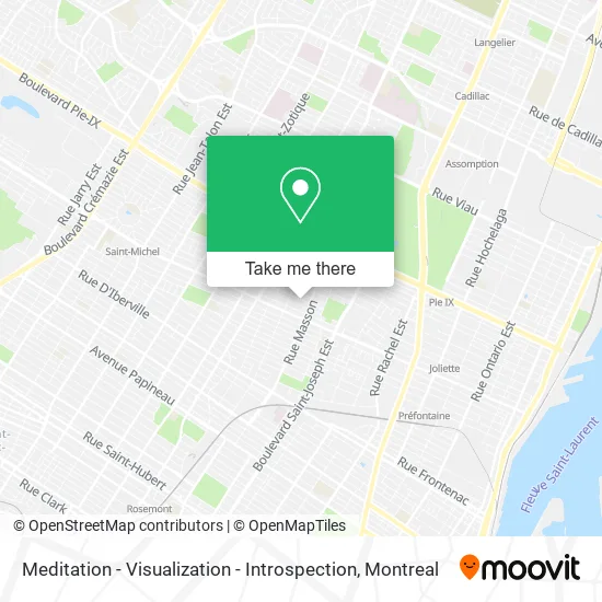 Meditation - Visualization - Introspection map