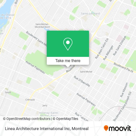 Linea Architecture International Inc map
