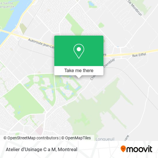 Atelier d'Usinage C a M map