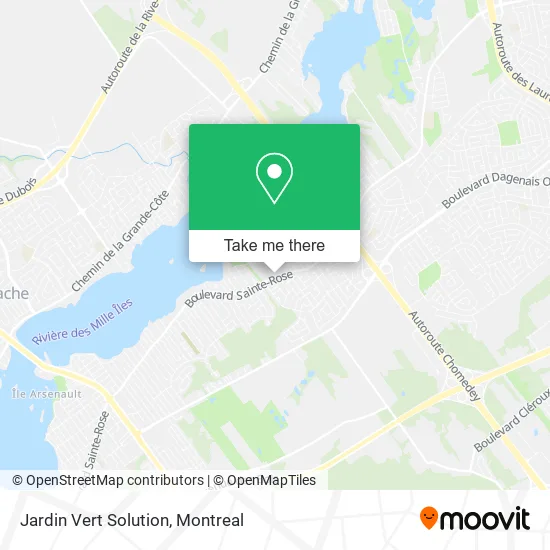 Jardin Vert Solution map