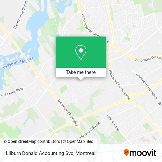 Lilburn Donald Accounting Svc map