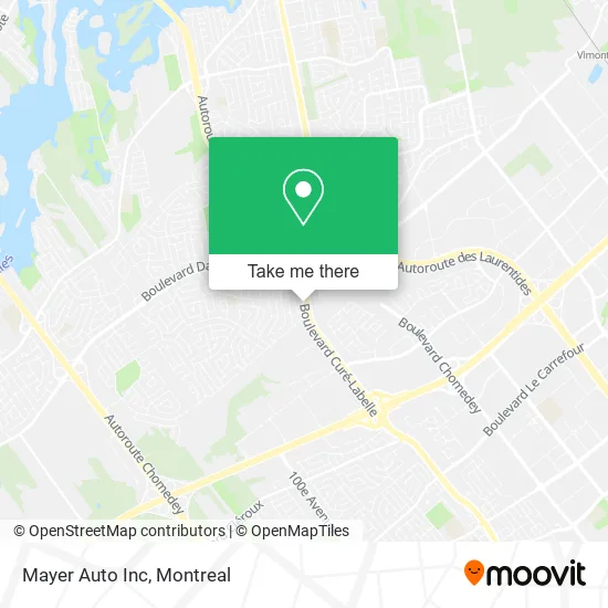 Mayer Auto Inc map