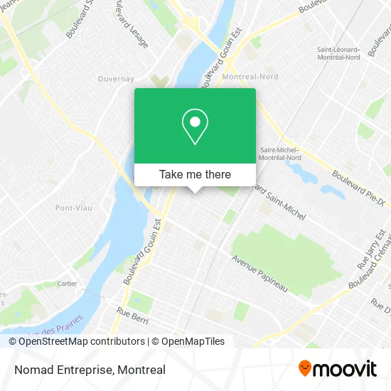 Nomad Entreprise map