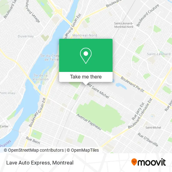 Lave Auto Express map