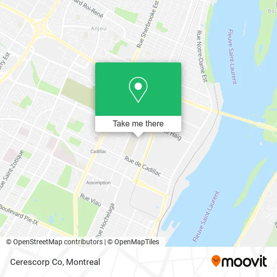Cerescorp Co map