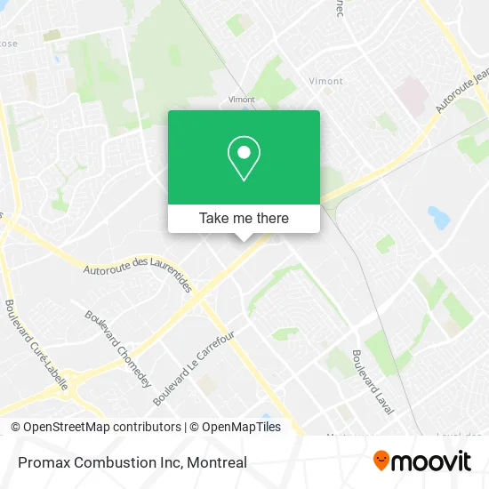 Promax Combustion Inc map