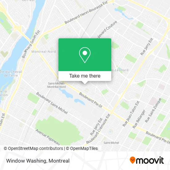 Window Washing map