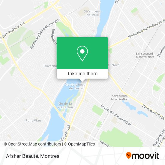 Afshar Beauté map