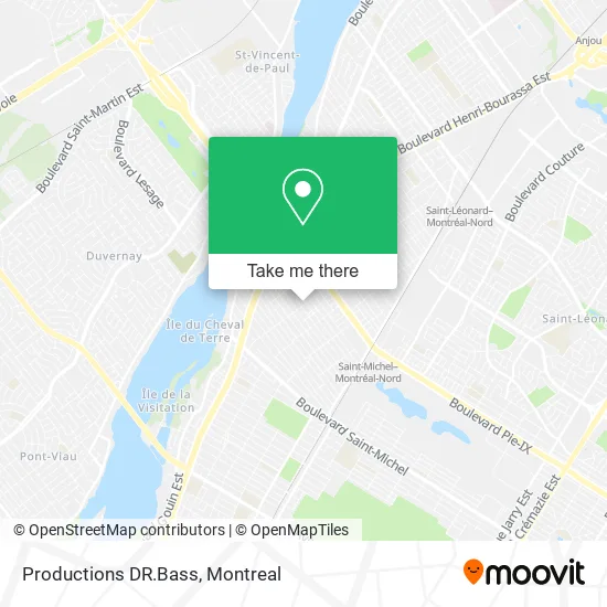 Productions DR.Bass map