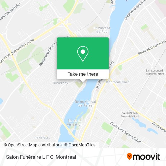 Salon Funéraire L F C map