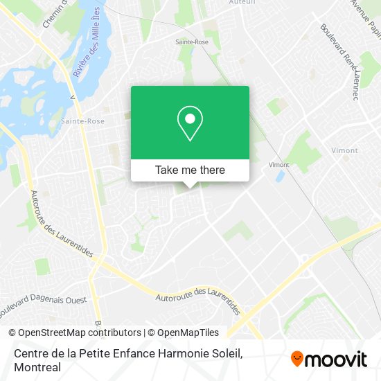 Centre de la Petite Enfance Harmonie Soleil map