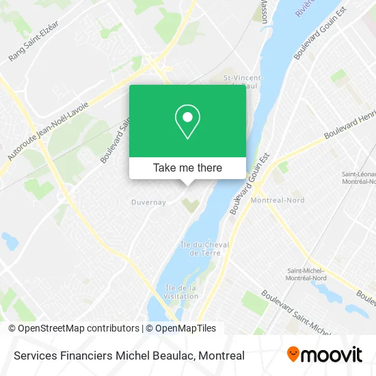 Services Financiers Michel Beaulac map