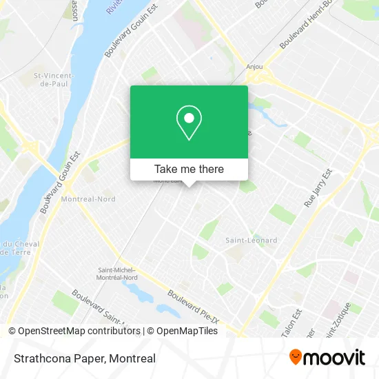 Strathcona Paper map