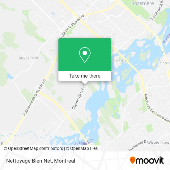 Nettoyage Bien-Net map