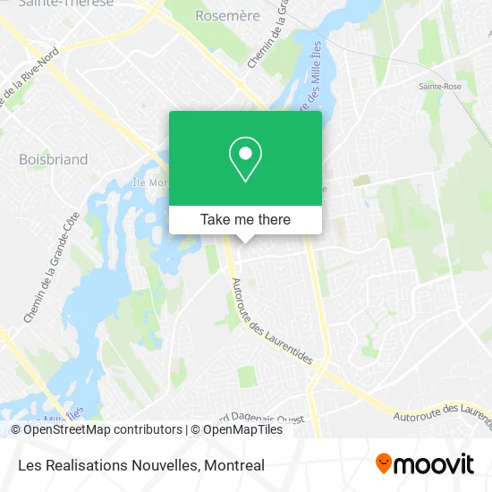 Les Realisations Nouvelles map