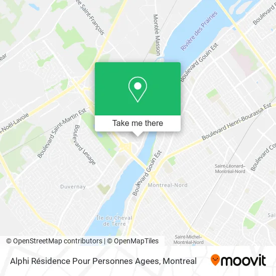 Alphi Résidence Pour Personnes Agees map