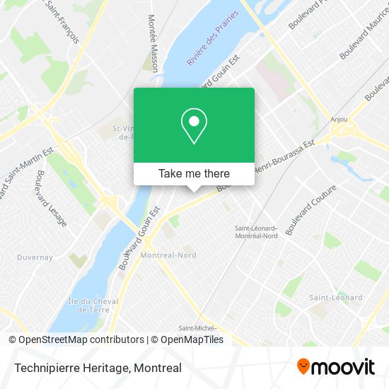 Technipierre Heritage map
