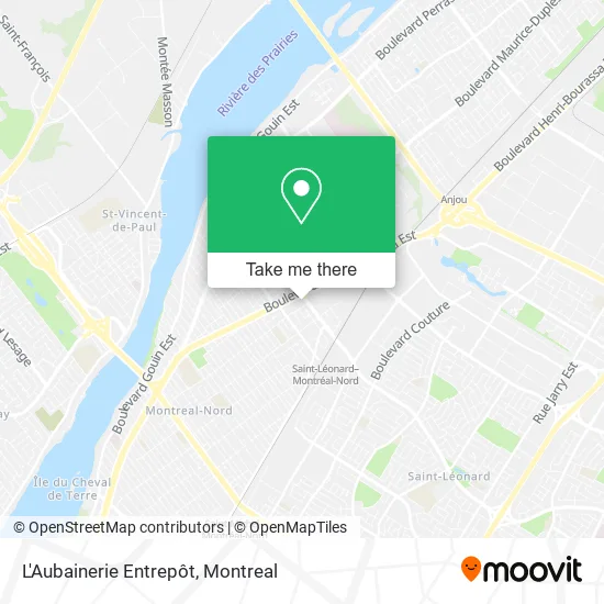 L'Aubainerie Entrepôt map