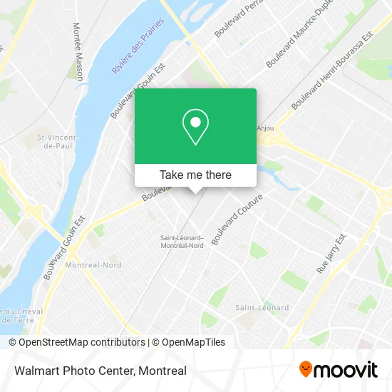 Walmart Photo Center map