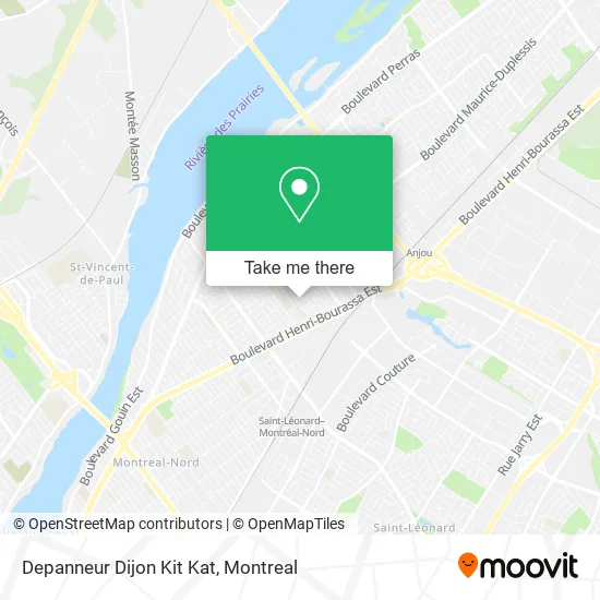 Depanneur Dijon Kit Kat map