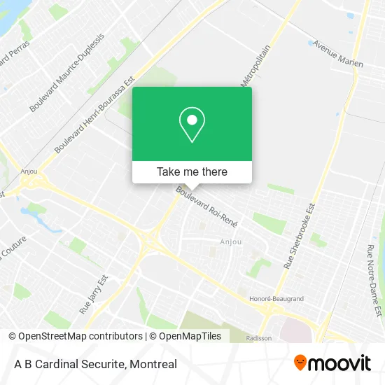 A B Cardinal Securite map