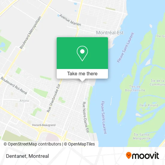 Dentanet map