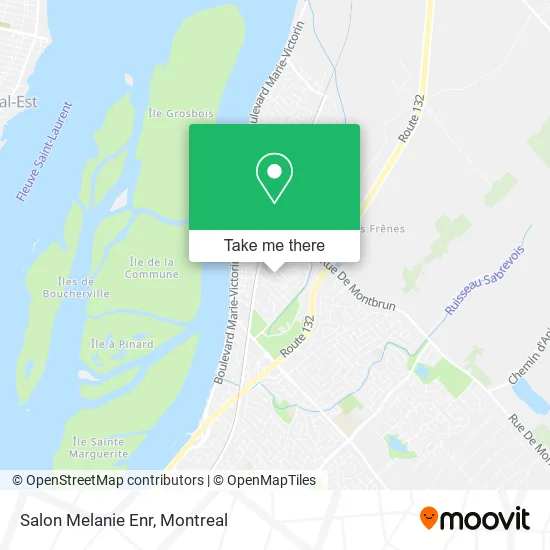 Salon Melanie Enr map