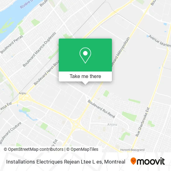 Installations Electriques Rejean Ltee L es map