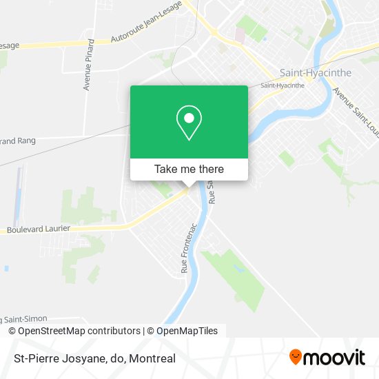 St-Pierre Josyane, do map