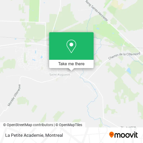 La Petite Academie map