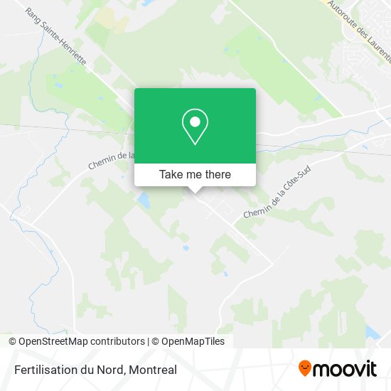 Fertilisation du Nord map