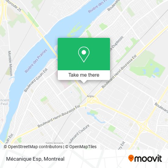 Mécanique Esp map