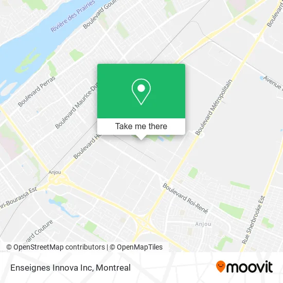 Enseignes Innova Inc map