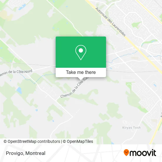 Provigo map