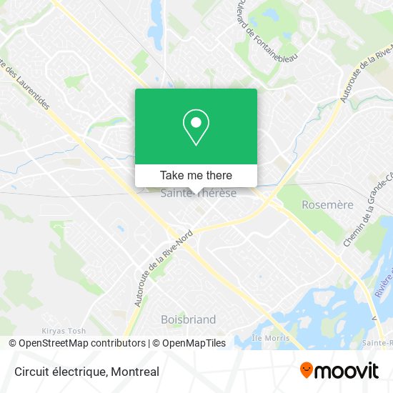 Circuit électrique map