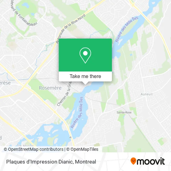 Plaques d'Impression Dianic map