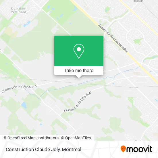 Construction Claude Joly map