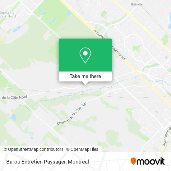 Barou Entretien Paysager map