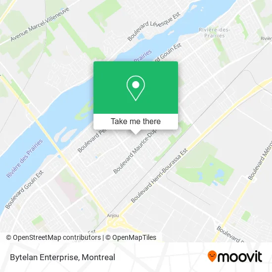 Bytelan Enterprise map