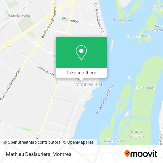 Mathieu Deslauriers map