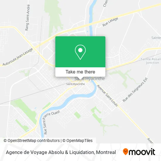 Agence de Voyage Absolu & Liquidation map