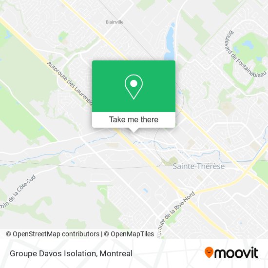 Groupe Davos Isolation map